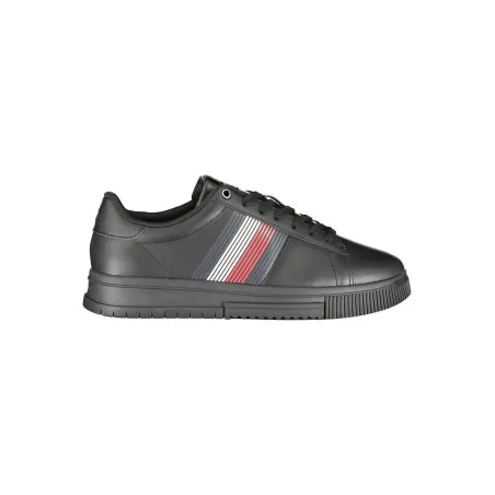 CHAUSSURES DE SPORT POUR HOMMES TOMMY HILFIGER NOIRES - TOMMY HILFIGER