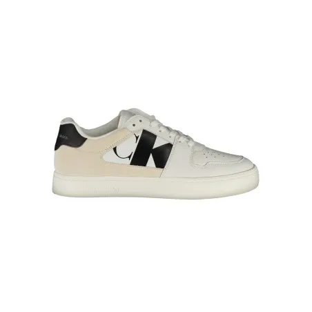 CHAUSSURES DE SPORT POUR HOMMES CALVIN KLEIN BLANCHES - CALVIN KLEIN