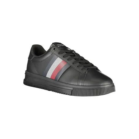 CHAUSSURES DE SPORT POUR HOMMES TOMMY HILFIGER NOIRES - TOMMY HILFIGER