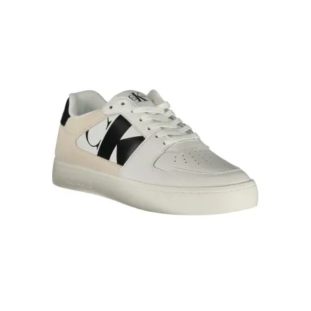CHAUSSURES DE SPORT POUR HOMMES CALVIN KLEIN BLANCHES - CALVIN KLEIN