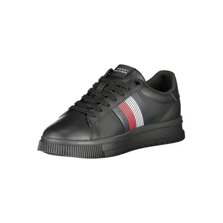 CHAUSSURES DE SPORT POUR HOMMES TOMMY HILFIGER NOIRES - TOMMY HILFIGER