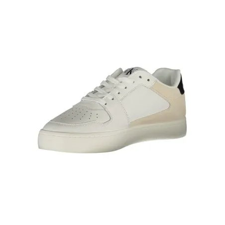 CHAUSSURES DE SPORT POUR HOMMES CALVIN KLEIN BLANCHES - CALVIN KLEIN