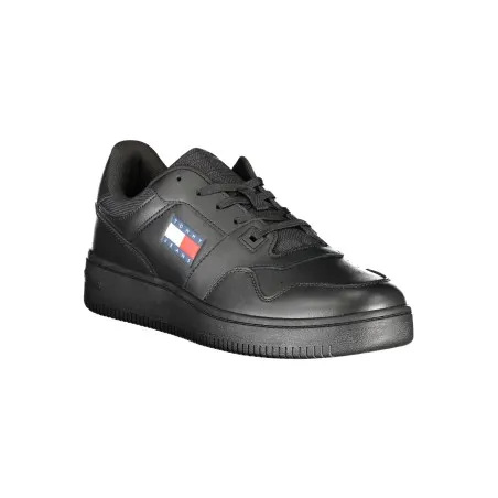 CHAUSSURES DE SPORT POUR HOMMES TOMMY HILFIGER NOIRES - TOMMY HILFIGER