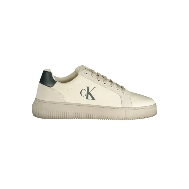 CHAUSSURES DE SPORT POUR HOMMES CALVIN KLEIN BLANCHES - CALVIN KLEIN