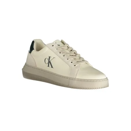 CHAUSSURES DE SPORT POUR HOMMES CALVIN KLEIN BLANCHES - CALVIN KLEIN