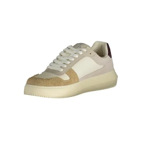 CHAUSSURES DE SPORT POUR HOMMES CALVIN KLEIN BEIGE - CALVIN KLEIN