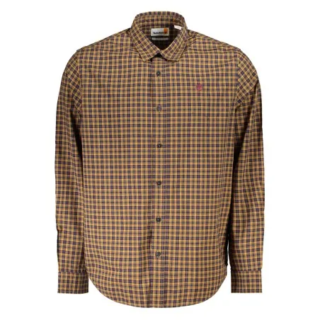 TIMBERLAND CHEMISE À MANCHES LONGUES JAUNE POUR HOMME - TIMBERLAND