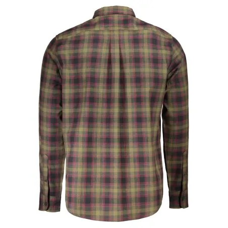 TIMBERLAND CHEMISE À MANCHES LONGUES VERTE POUR HOMMES - TIMBERLAND