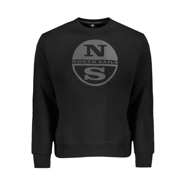 SWEAT-SHIRT ZIPPÉ NOIR NORTH SAILS POUR HOMMES - NORTH SAILS