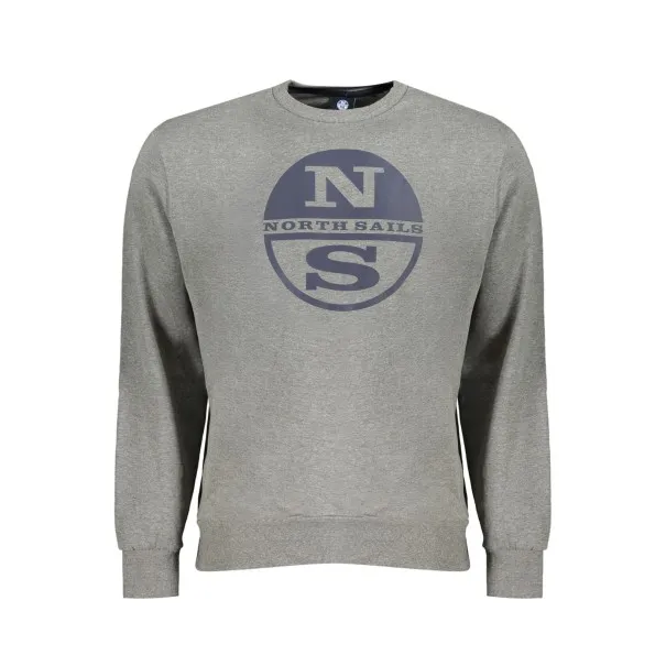 SWEAT-SHIRT SANS FERMETURE ÉCLAIR GRIS POUR HOMMES NORTH SAILS - NORTH SAILS