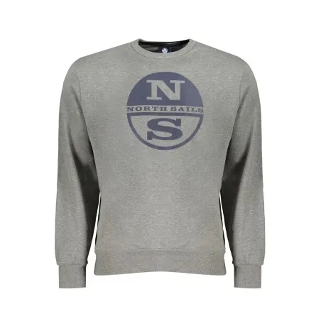 SWEAT-SHIRT SANS FERMETURE ÉCLAIR GRIS POUR HOMMES NORTH SAILS - NORTH SAILS