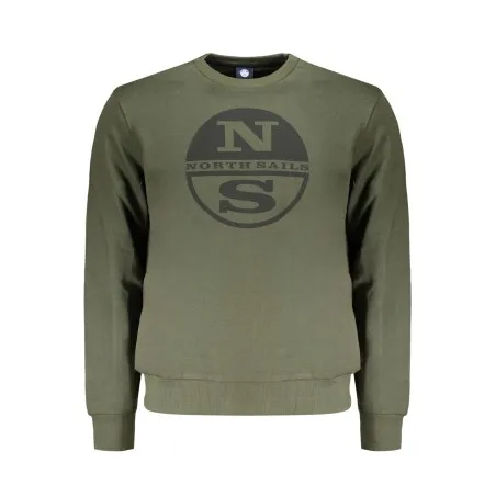 SWEAT-SHIRT SANS FERMETURE ÉCLAIR POUR HOMME VERT NORTH SAILS - NORTH SAILS