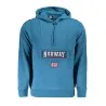 NORVÈGE 1963 SWEAT-SHIRT SANS FERMETURE ÉCLAIR BLEU POUR HOMMES - NORWAY 1963