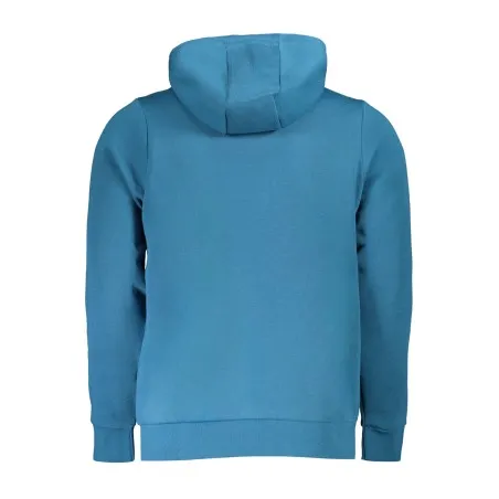 NORVÈGE 1963 SWEAT-SHIRT SANS FERMETURE ÉCLAIR BLEU POUR HOMMES - NORWAY 1963