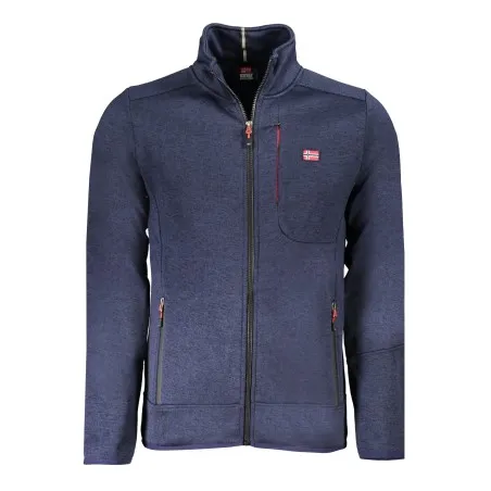 SWEAT-SHIRT ZIPPÉ HOMME NORVÈGE 1963 BLEU - NORWAY 1963