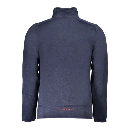SWEAT-SHIRT ZIPPÉ HOMME NORVÈGE 1963 BLEU - NORWAY 1963