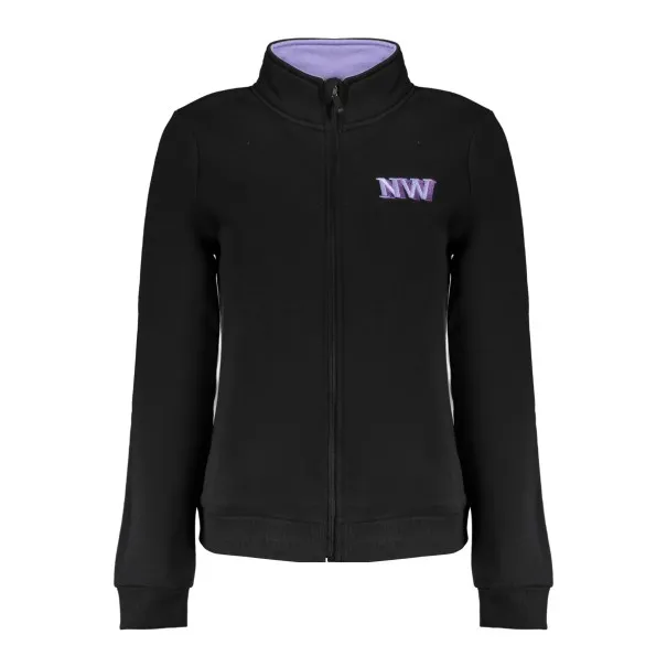 NORVÈGE 1963 SWEAT-SHIRT ZIPPÉ NOIR FEMME - NORWAY 1963