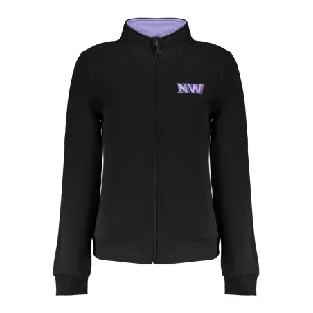 NORVÈGE 1963 SWEAT-SHIRT ZIPPÉ NOIR FEMME - NORWAY 1963