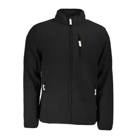 NORVÈGE 1963 SWEAT-SHIRT ZIPPÉ NOIR POUR HOMME - NORWAY 1963