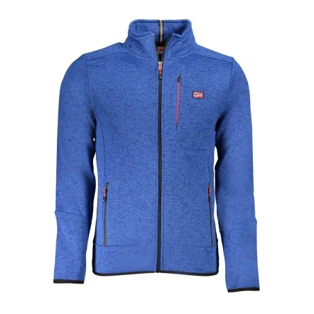 SWEAT-SHIRT ZIPPÉ HOMME NORVÈGE 1963 BLEU - NORWAY 1963