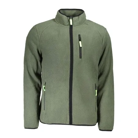 NORVÈGE 1963 SWEAT-SHIRT ZIPPÉ VERT POUR HOMME - NORWAY 1963