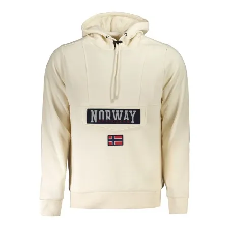 NORVÈGE 1963 SWEAT-SHIRT SANS FERMETURE ÉCLAIR HOMME BEIGE - NORWAY 1963