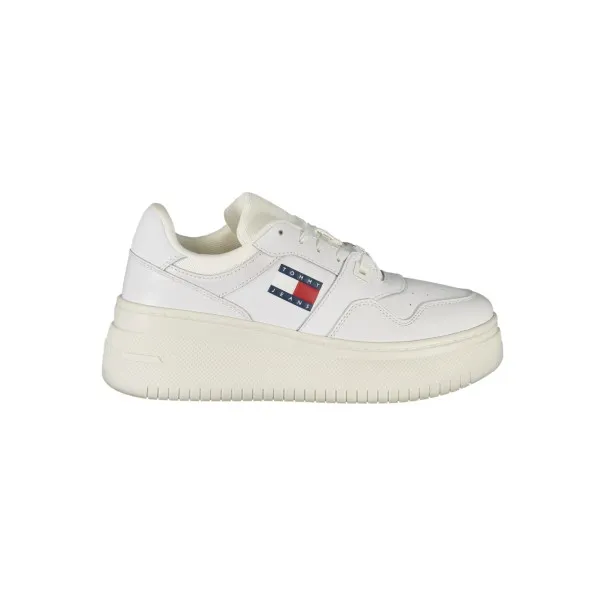CHAUSSURES DE SPORT POUR FEMMES TOMMY HILFIGER BLANCHES - TOMMY HILFIGER