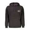 SWEAT-SHIRT SANS FERMETURE ÉCLAIR NOIR TOMMY HILFIGER POUR HOMMES - TOMMY HILFIGER
