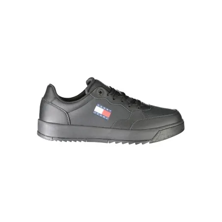 CHAUSSURES DE SPORT POUR HOMMES TOMMY HILFIGER NOIRES - TOMMY HILFIGER
