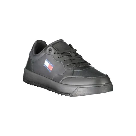 CHAUSSURES DE SPORT POUR HOMMES TOMMY HILFIGER NOIRES - TOMMY HILFIGER