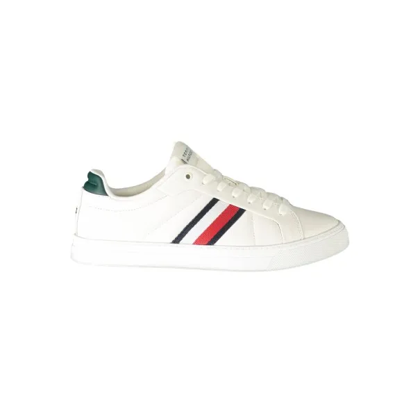 CHAUSSURES DE SPORT BLANCHES TOMMY HILFIGER POUR HOMMES - TOMMY HILFIGER