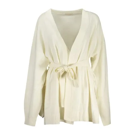 GUESS JEANS CARDIGAN FEMME BLANC - GUESS JEANS