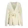 GUESS JEANS CARDIGAN FEMME BLANC - GUESS JEANS