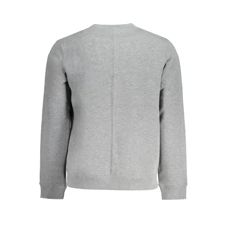 SWEAT-SHIRT SANS FERMETURE ÉCLAIR GRIS CALVIN KLEIN POUR HOMMES - CALVIN KLEIN