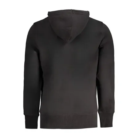 SWEAT-SHIRT SANS FERMETURE ÉCLAIR NOIR CALVIN KLEIN POUR HOMMES - CALVIN KLEIN