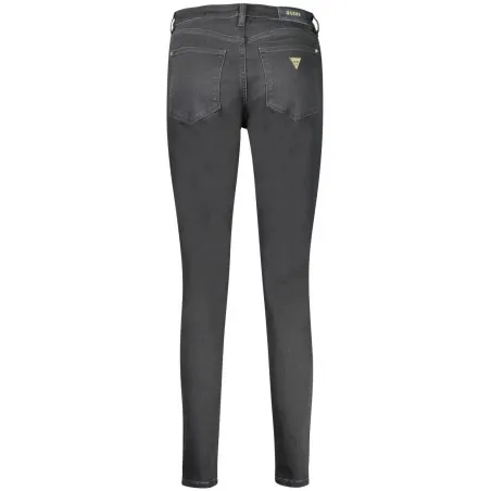 GUESS JEANS JEANS DENIM FEMME NOIR - GUESS JEANS