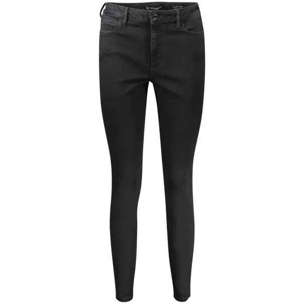 GUESS JEANS JEANS DENIM FEMME NOIR - GUESS JEANS