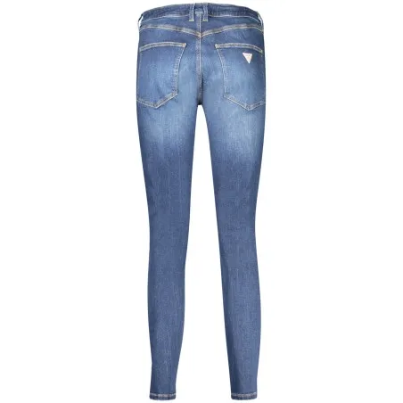 GUESS JEANS JEAN DENIM FEMME BLEU - GUESS JEANS