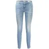 GUESS JEANS JEAN EN DENIM FEMME BLEU - GUESS JEANS