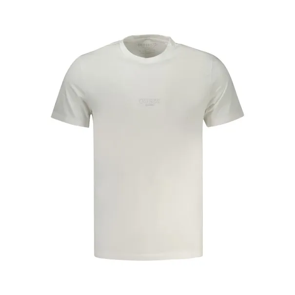 GUESS JEANS T-SHIRT À MANCHES COURTES HOMME BLANC - GUESS JEANS