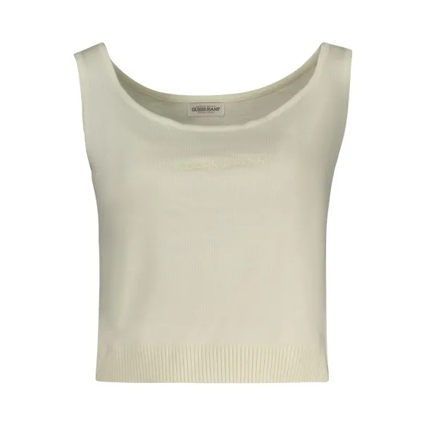 GUESS JEANS TOP FEMME BLANC - GUESS JEANS