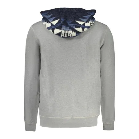 SWEAT-SHIRT GUESS JEANS SANS ZIP HOMME GRIS - GUESS JEANS