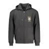 SWEAT-SHIRT ZIPPÉ POUR HOMMES GUESS JEANS NOIR - GUESS JEANS