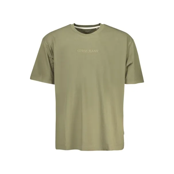 T-SHIRT À MANCHES COURTES GUESS JEANS HOMME VERT - GUESS JEANS