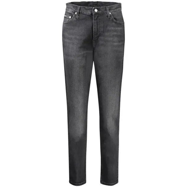 CALVIN KLEIN JEANS DENIM FEMME NOIR - CALVIN KLEIN