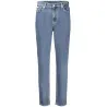 CALVIN KLEIN JEANS DENIM FEMME BLEU - CALVIN KLEIN