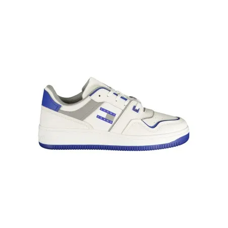 CHAUSSURES DE SPORT POUR HOMMES TOMMY HILFIGER BLANCHES - TOMMY HILFIGER