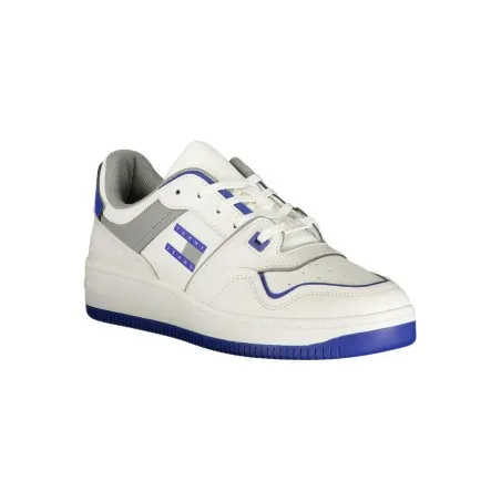 CHAUSSURES DE SPORT POUR HOMMES TOMMY HILFIGER BLANCHES - TOMMY HILFIGER