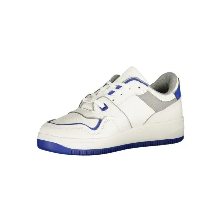 CHAUSSURES DE SPORT POUR HOMMES TOMMY HILFIGER BLANCHES - TOMMY HILFIGER