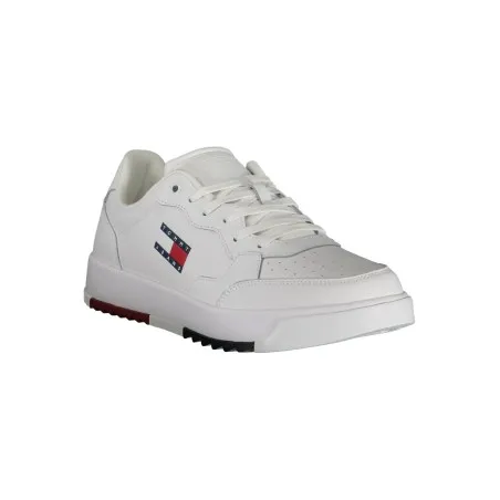 CHAUSSURES DE SPORT POUR HOMMES TOMMY HILFIGER BLANCHES - TOMMY HILFIGER